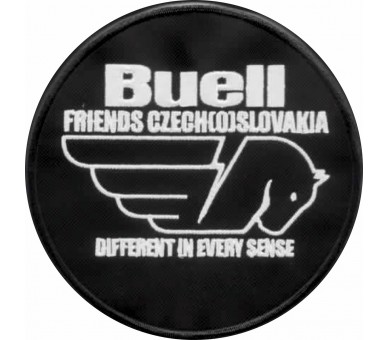 Aufnäher Buellfriends Tschechien (o) Slowakei Verein oval 12 cm ohne Namen