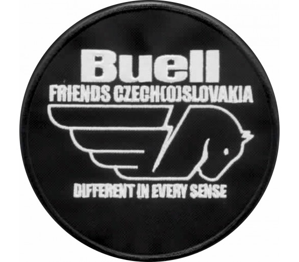 Patch Buellfriends Czech (o) Slovakia club oval 12 cm without name