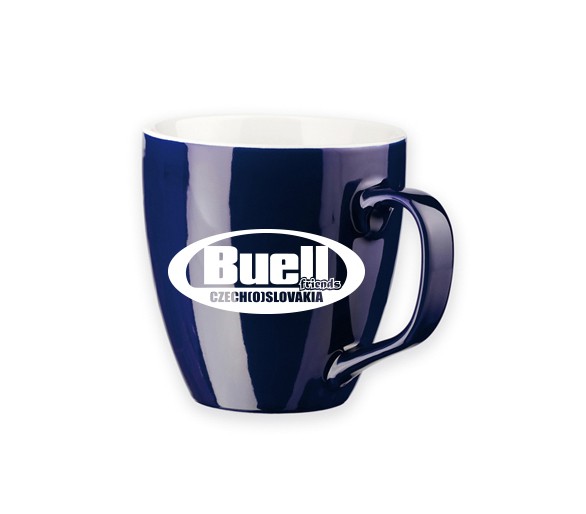 Mug blue Buellfriends Czech (o) Slovakia