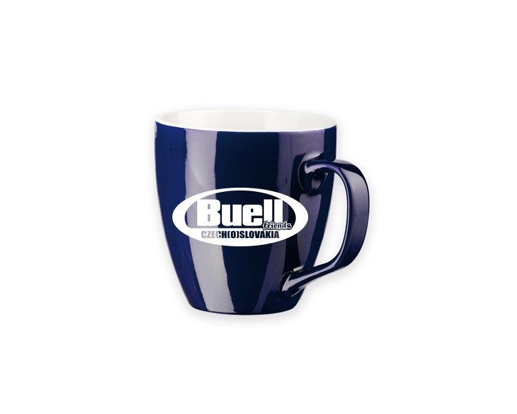 Mug blue Buellfriends Czech (o) Slovakia